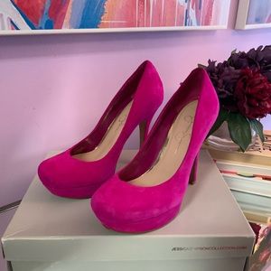 Jessica Simpson Bermuda Pink pump